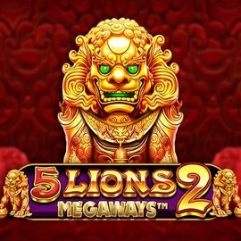 5 Lions Megaways 2 logo by Pragmatic Play at Slimking Casino
