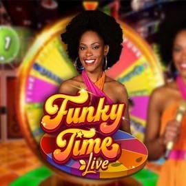 Funky Time game by Evolution – logo hosted on Slimking Casino