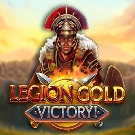 Legion Gold Victory! casino game by Play'n GO – featured logo at Slimking Casino