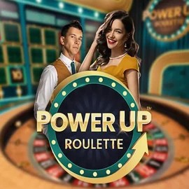 PowerUP Roulette game by Pragmatic Play – logo hosted on Slimking Casino